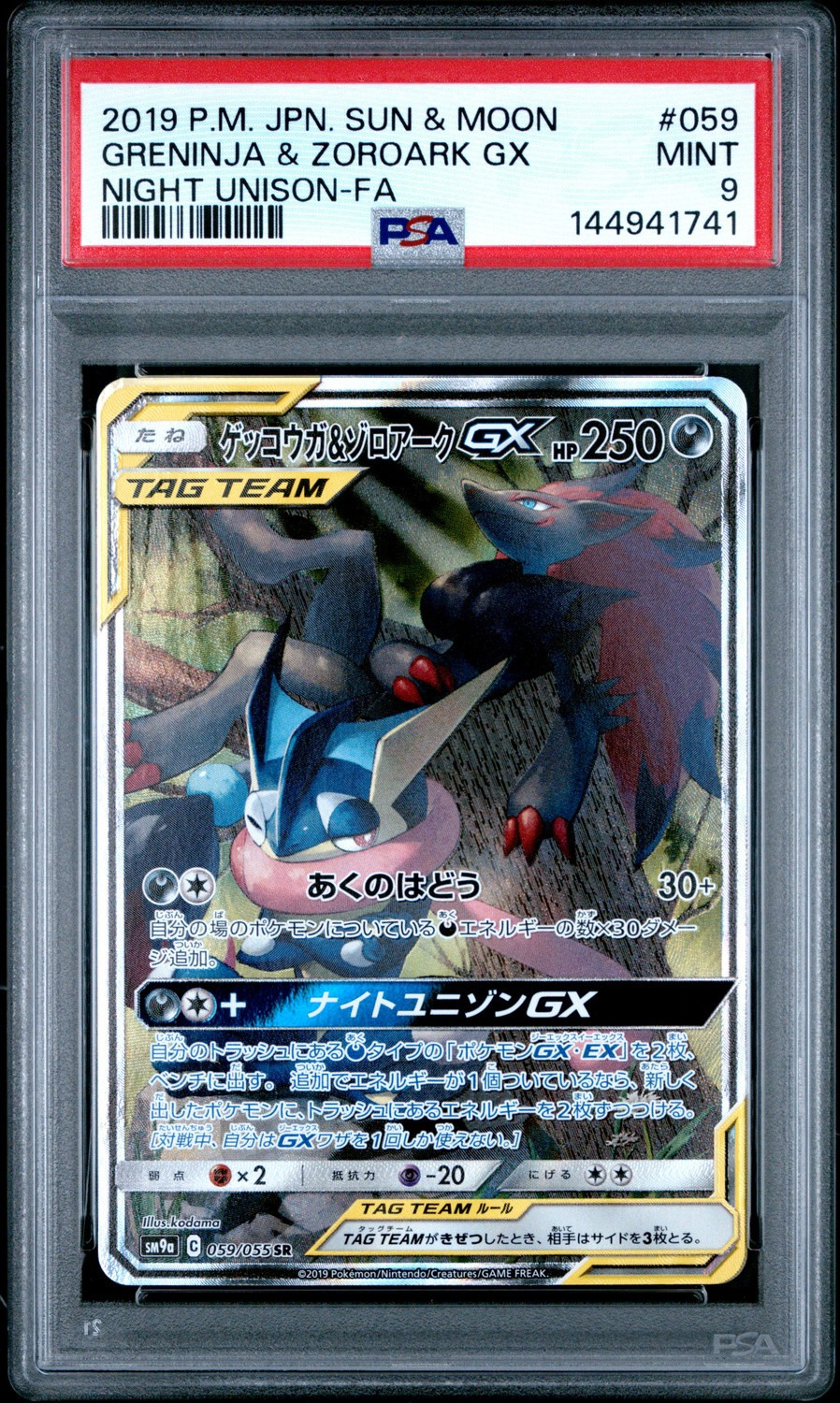 Greninja & Zoroark GX