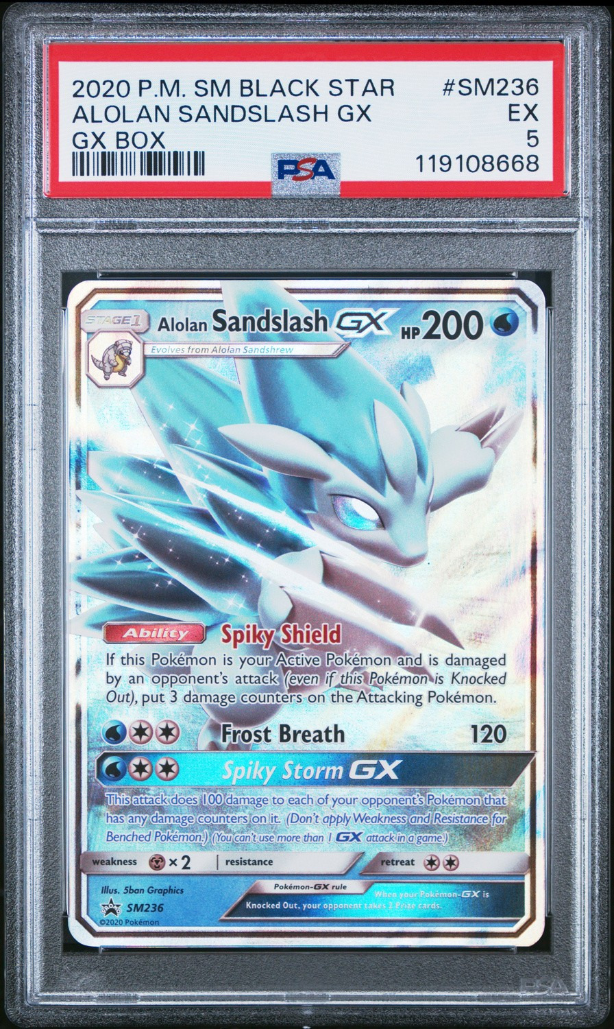 Alolan Sandslash GX