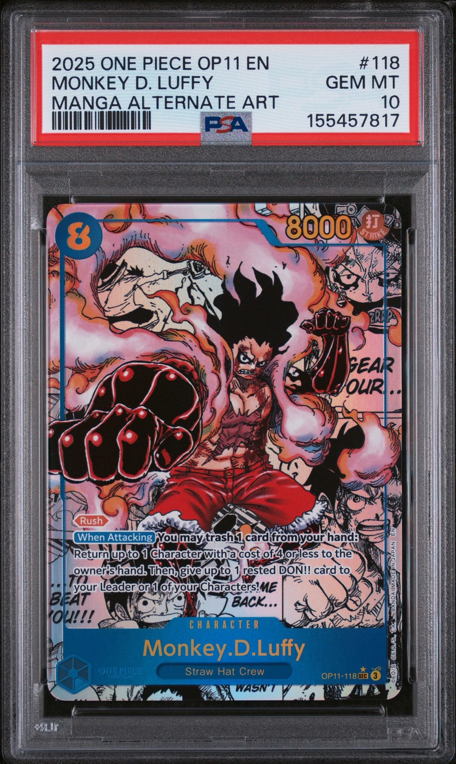 Monkey.D.Luffy MANGA ART SEC