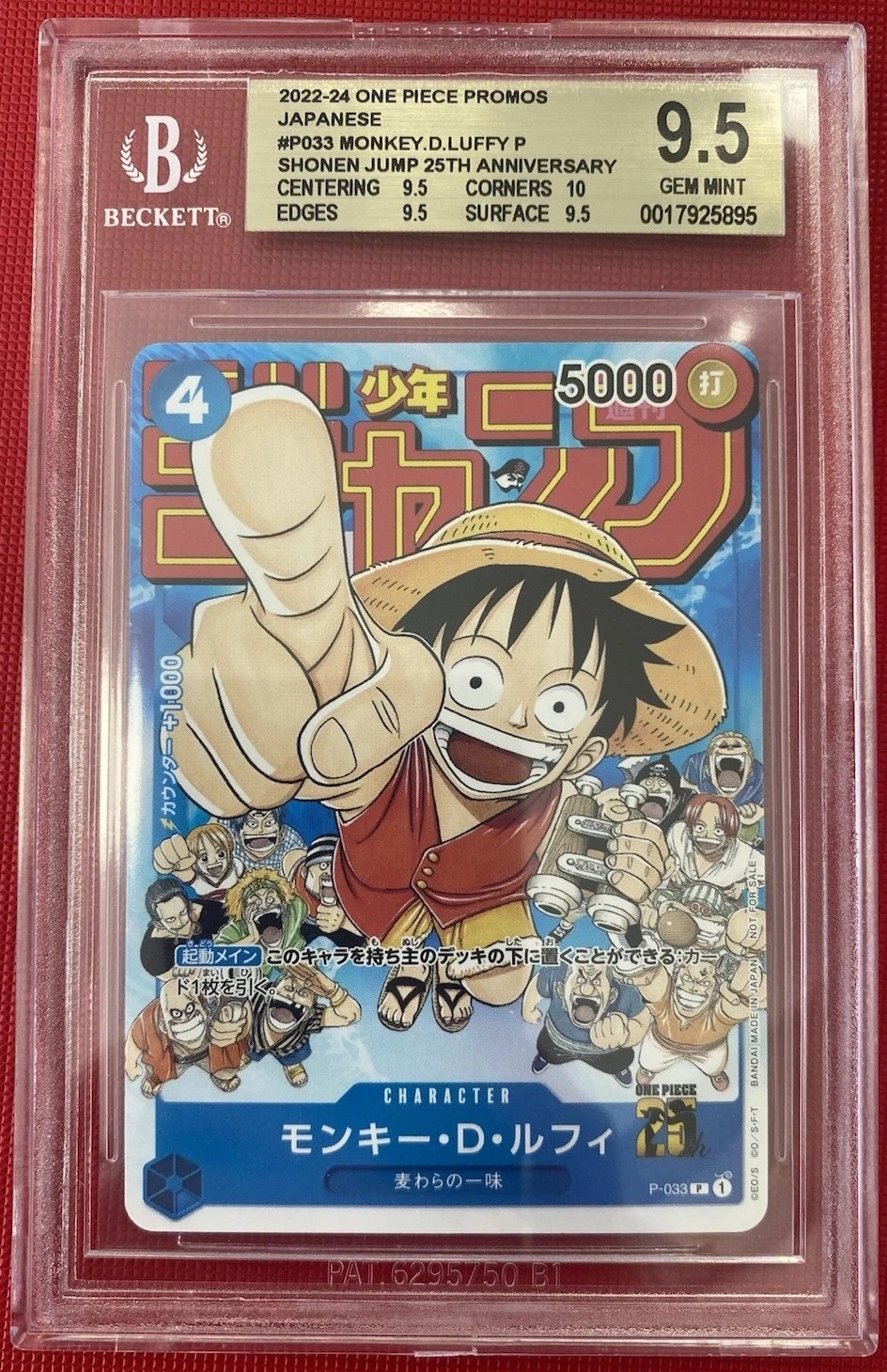 MONKEY D. LUFFY