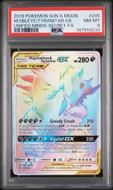 Mega Sableye & Tyranitar GX