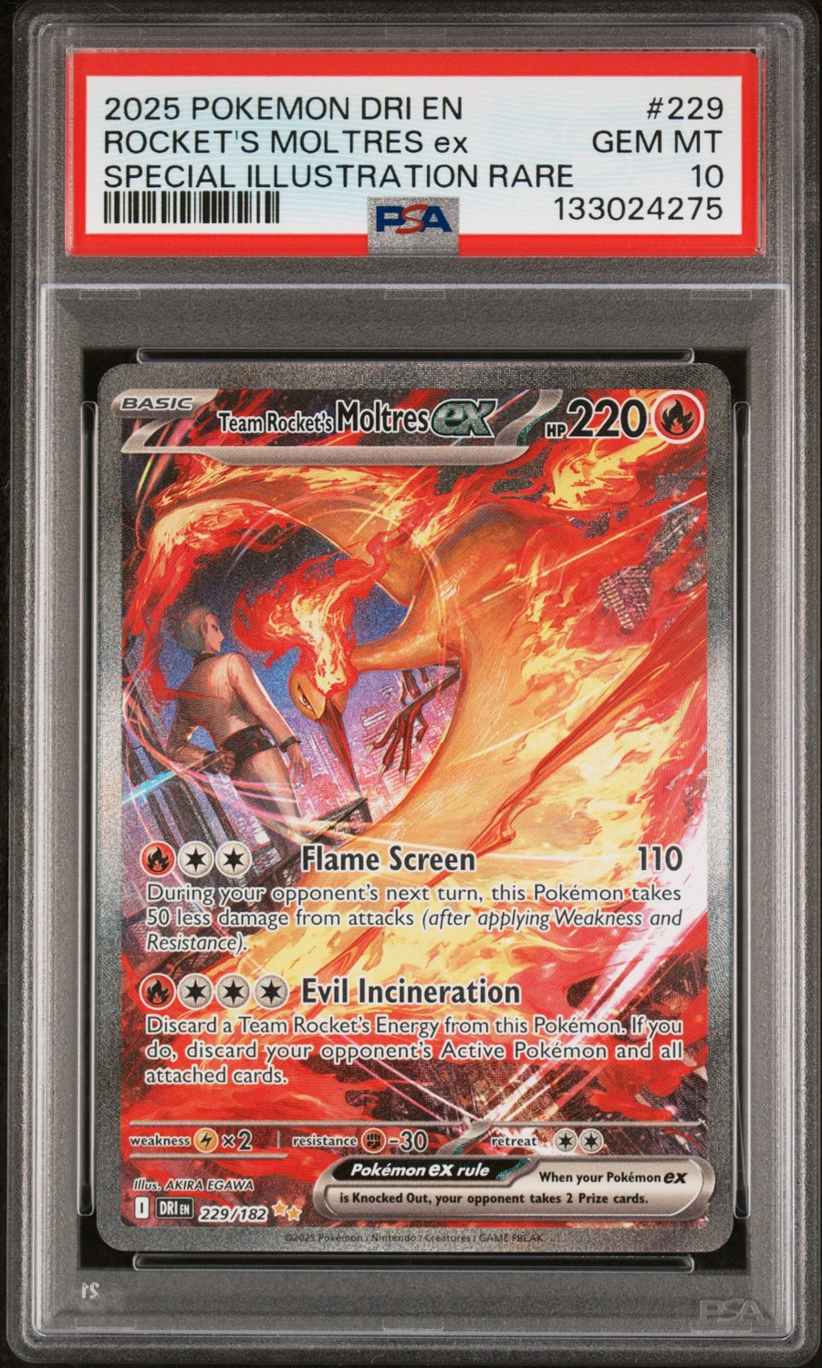 ROCKET'S MOLTRES ex