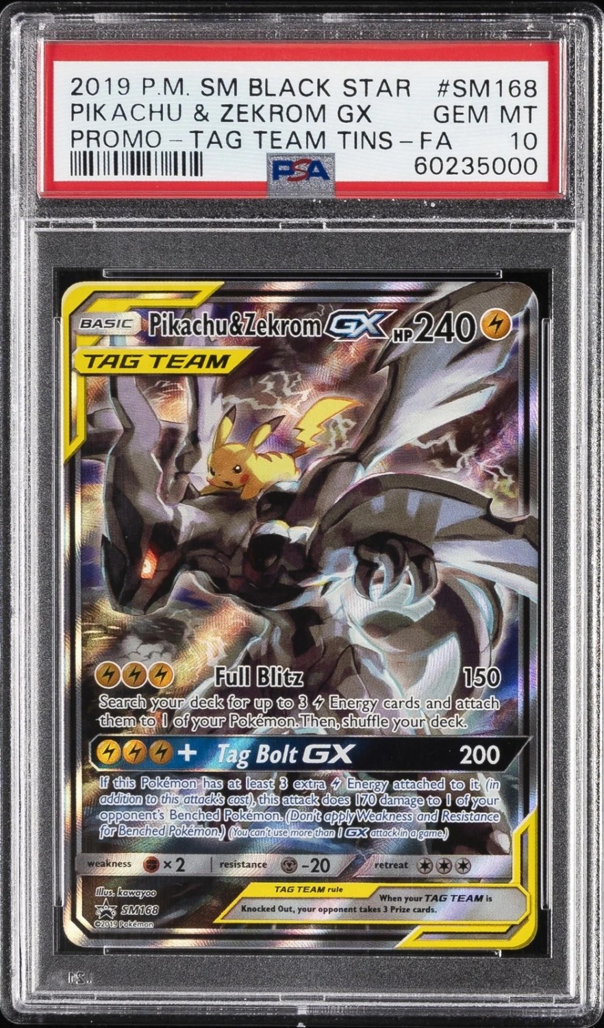 Pikachu & Zekrom GX
