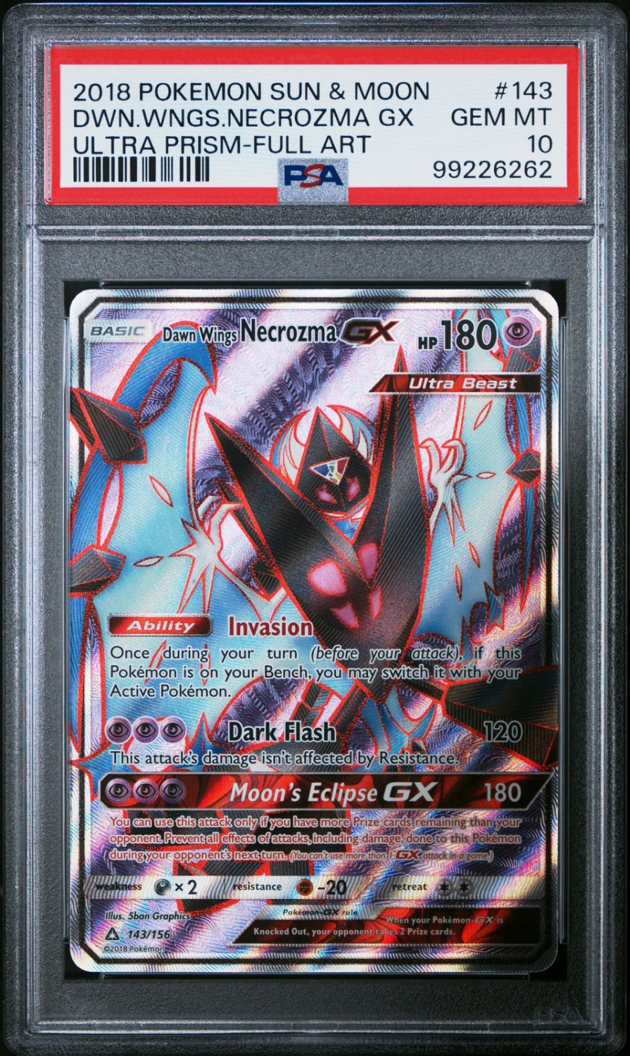 Dawn Wings Necrozma GX