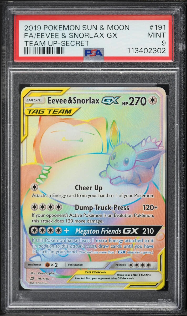 Eevee & Snorlax GX