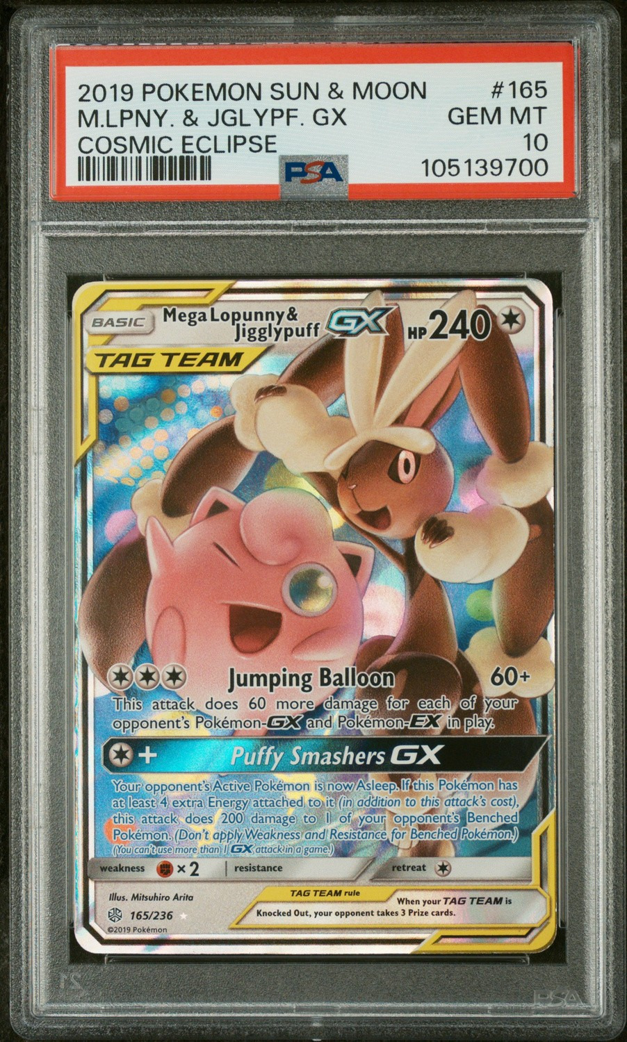 Mega Lopunny & Jigglypuff GX