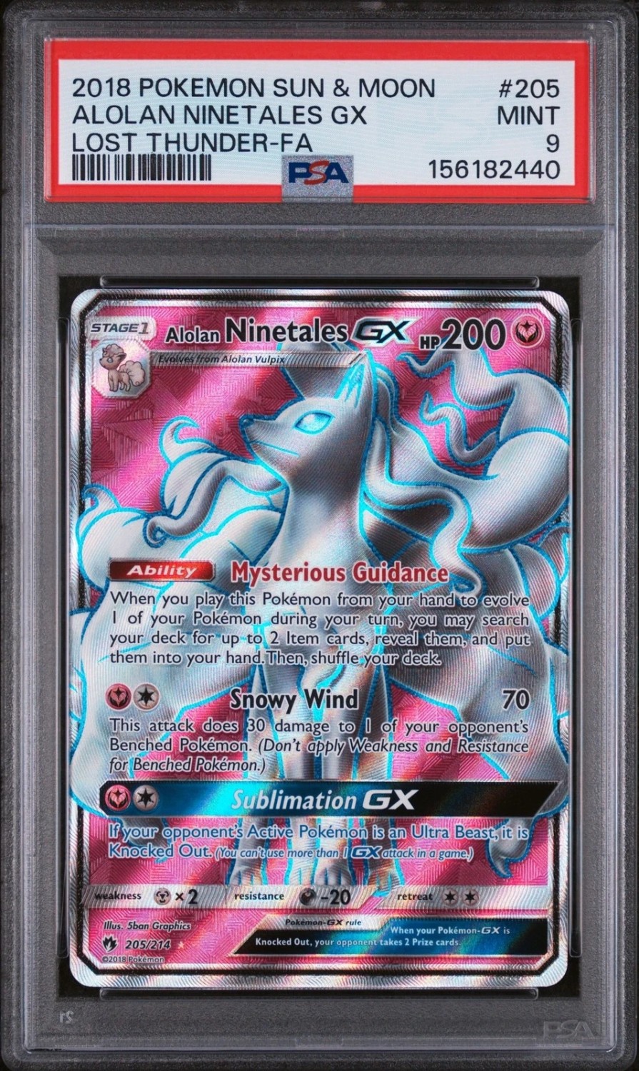 Alolan Ninetales GX