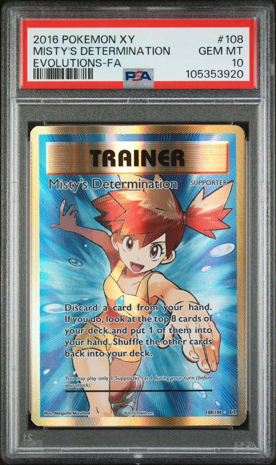 Misty's Determination