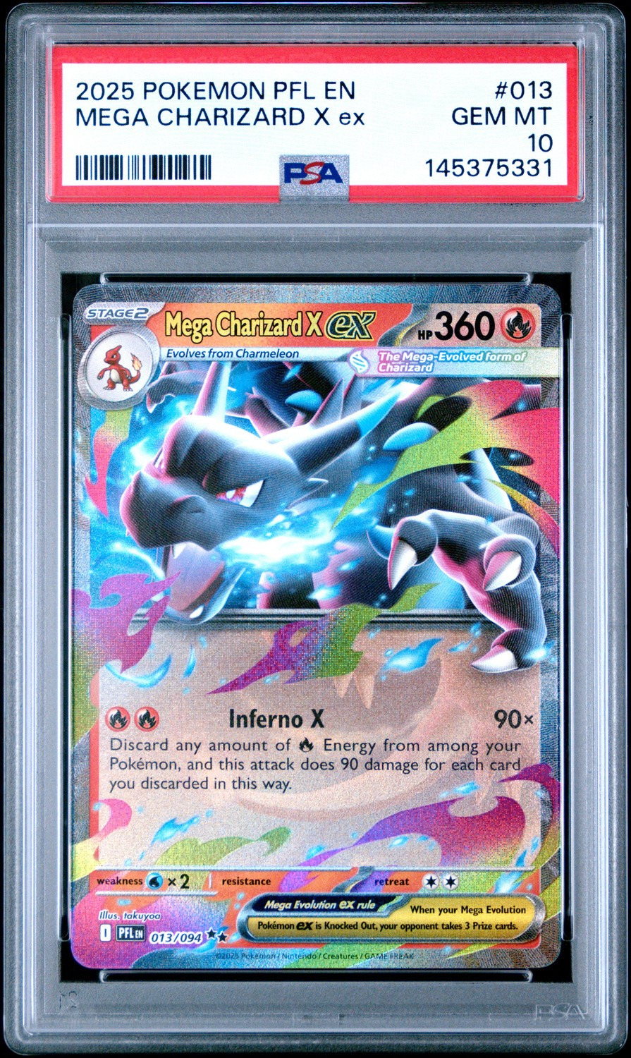 MEGA CHARIZARD X ex