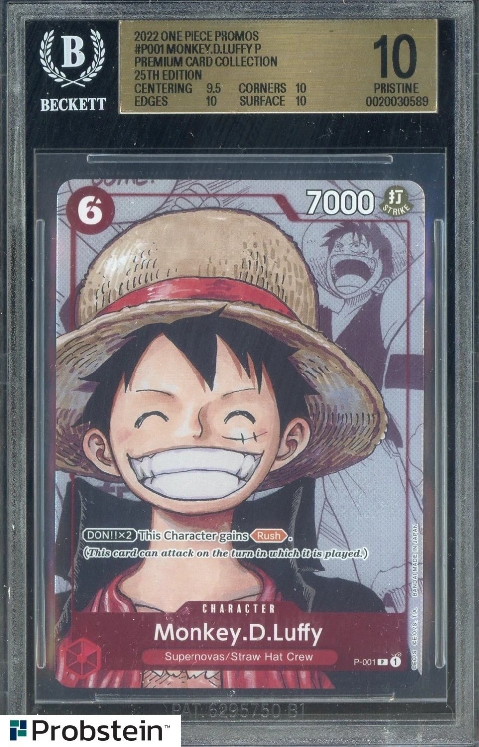 Monkey.D.Luffy P/(Premium Card Collection -25th Edition-)