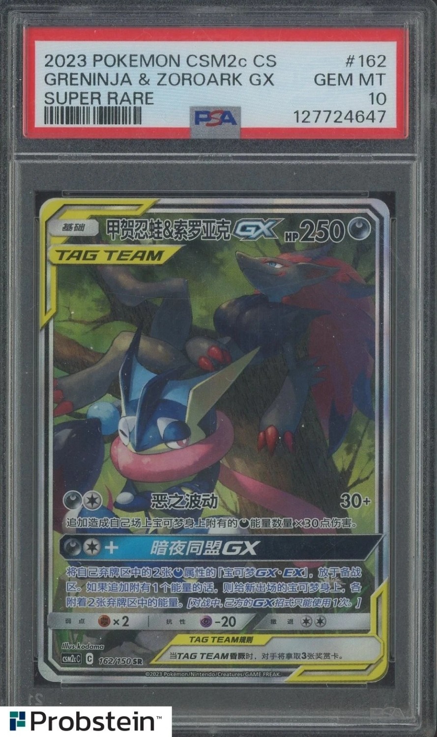 Greninja & Zoroark GX