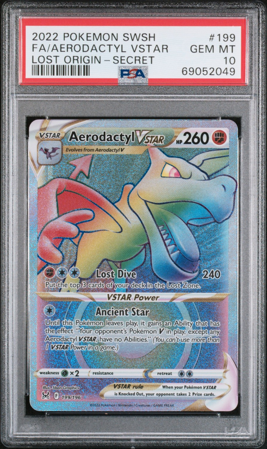 FA/AERODACTYL VSTAR