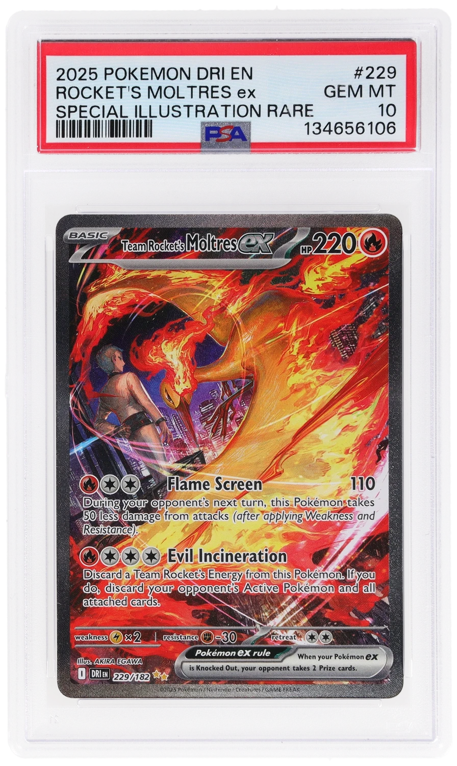ROCKET'S MOLTRES ex