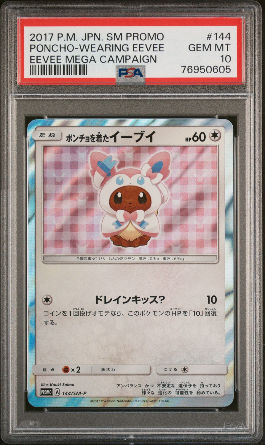 Poncho-Wearing Eevee