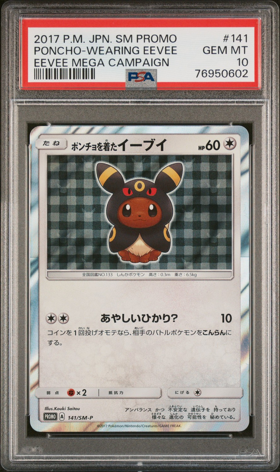Poncho-Wearing Eevee