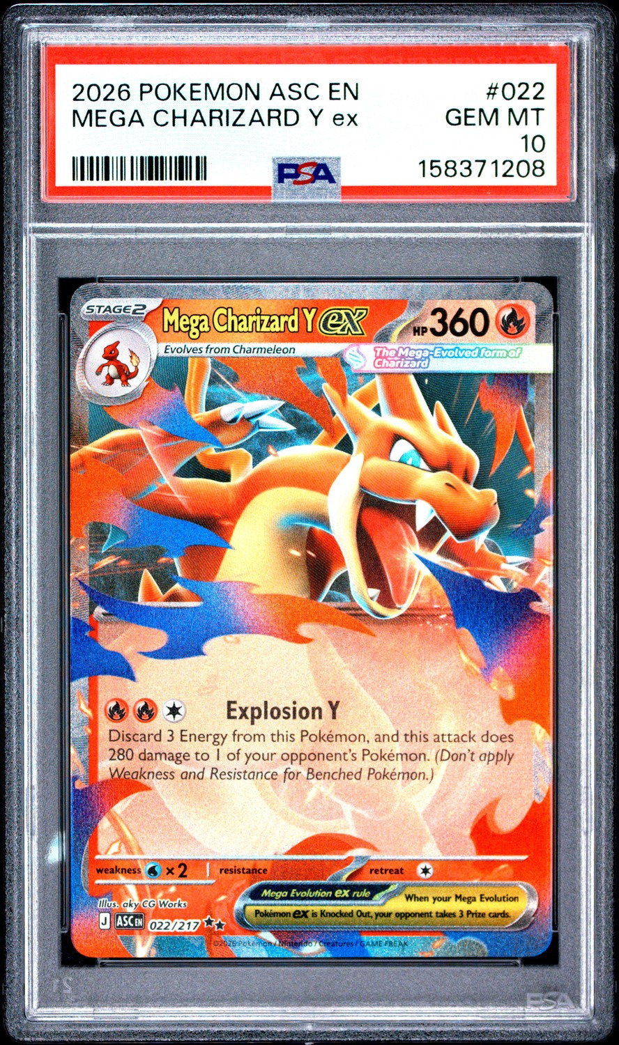 MEGA CHARIZARD Y ex