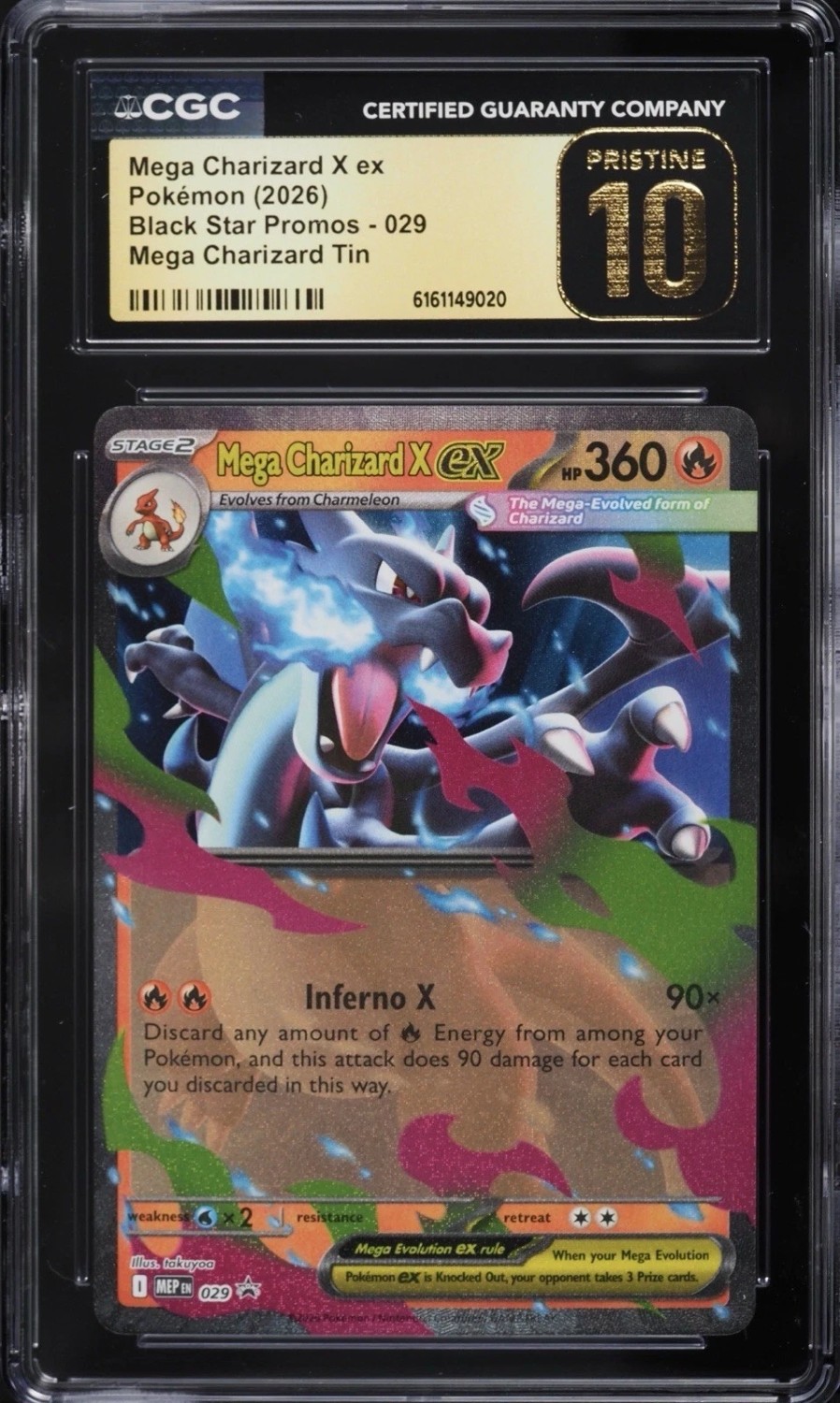 MEGA CHARIZARD X ex