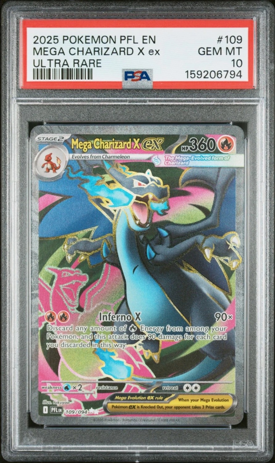 MEGA CHARIZARD X ex