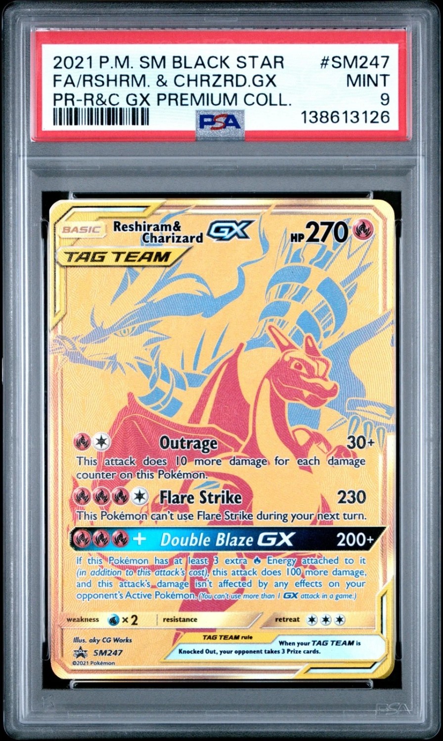 Reshiram & Charizard GX