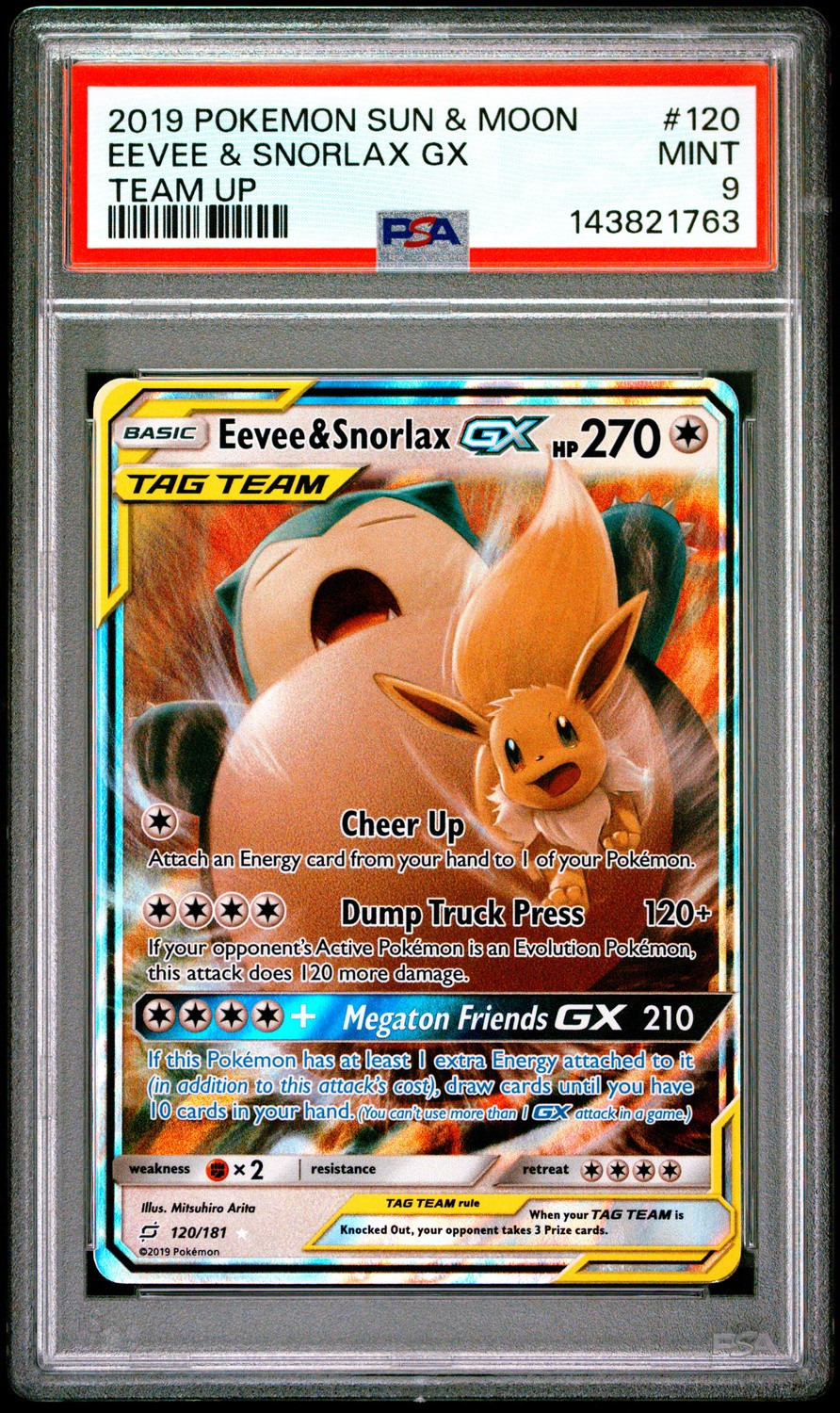 Eevee & Snorlax GX