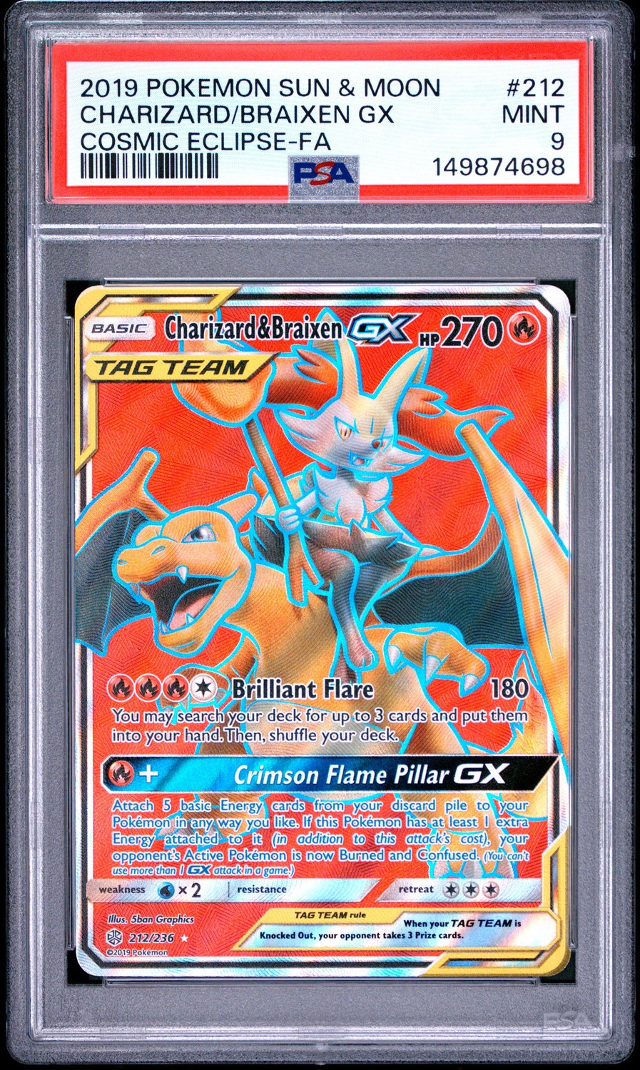 Charizard/Braixen GX