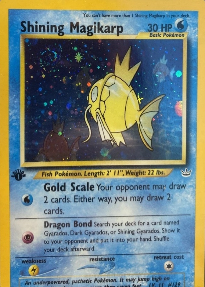 1St Edition · Double Holo · Error