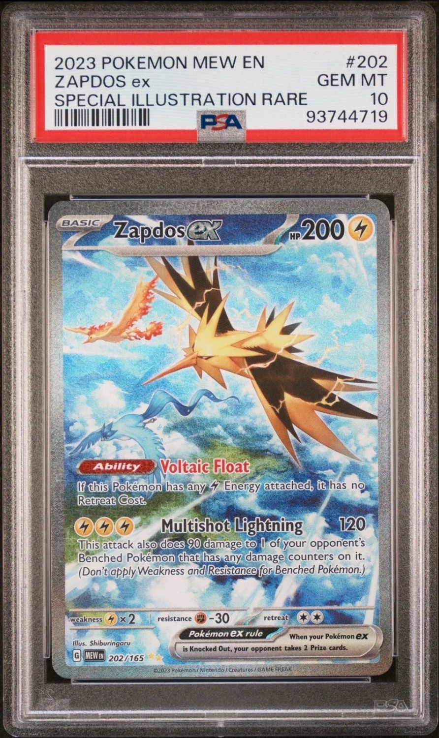 Zapdos Ex