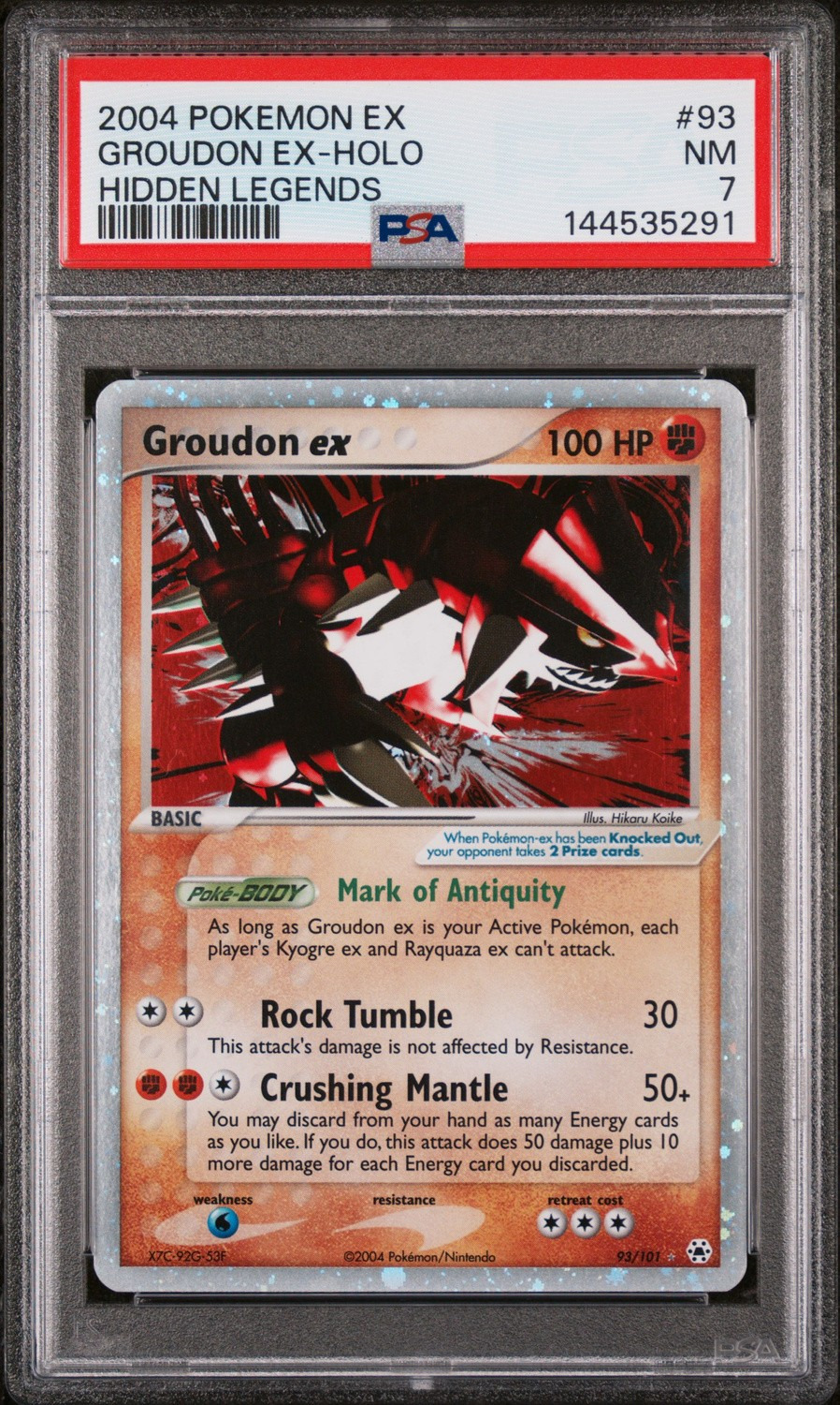 Groudon EX