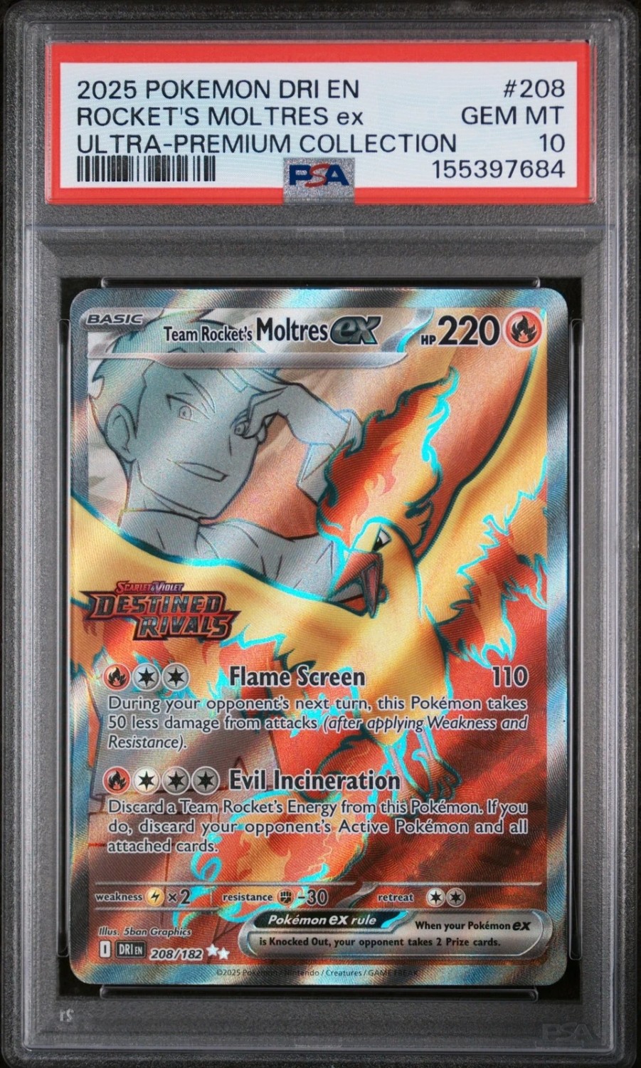 ROCKET'S MOLTRES ex