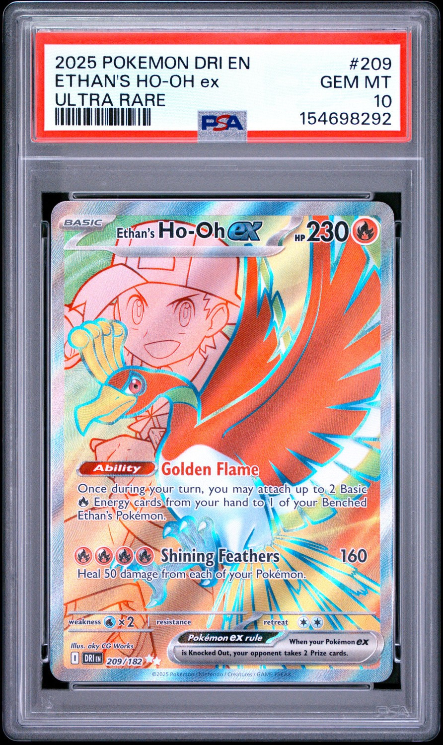 ETHAN'S HO-OH ex
