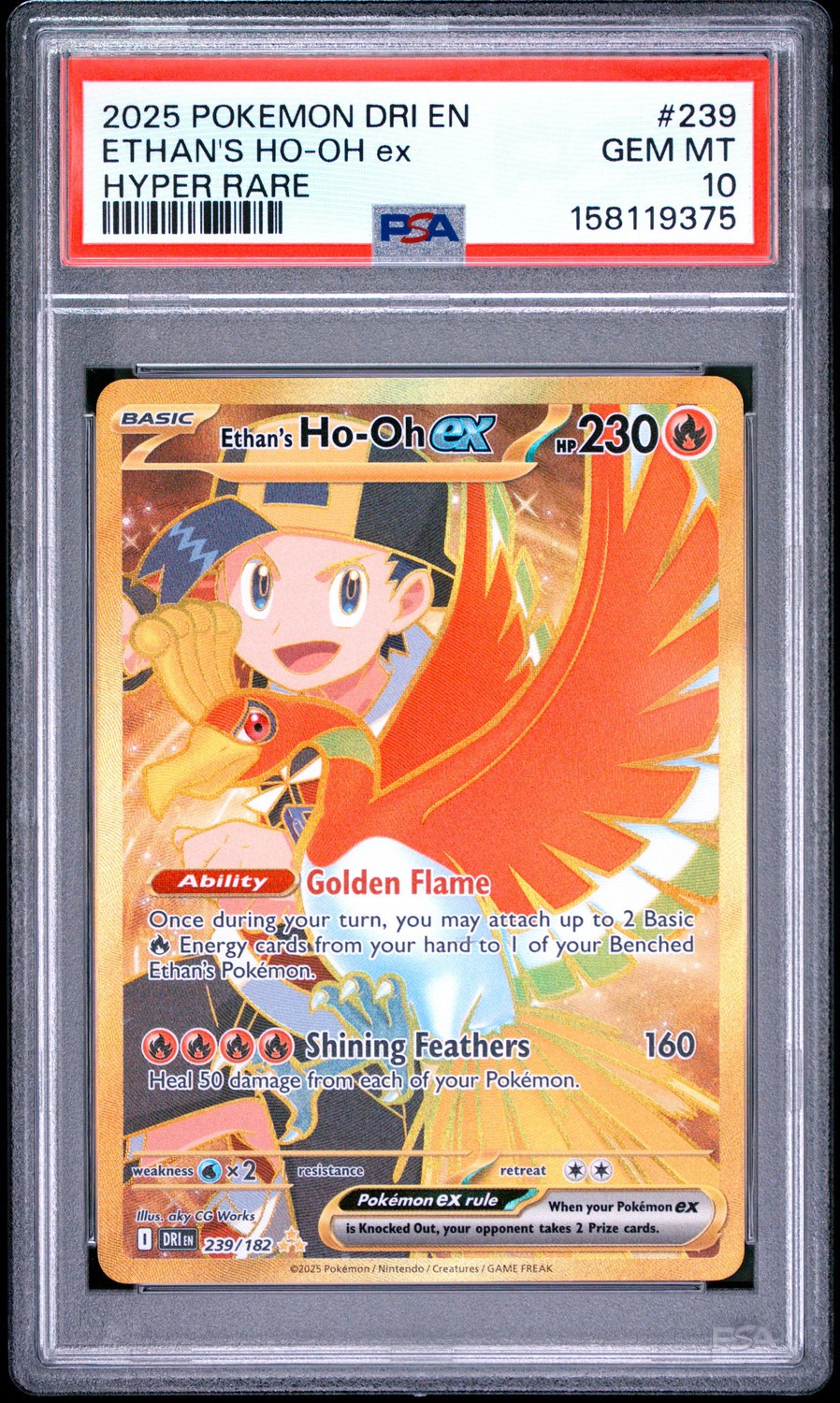 ETHAN'S HO-OH ex