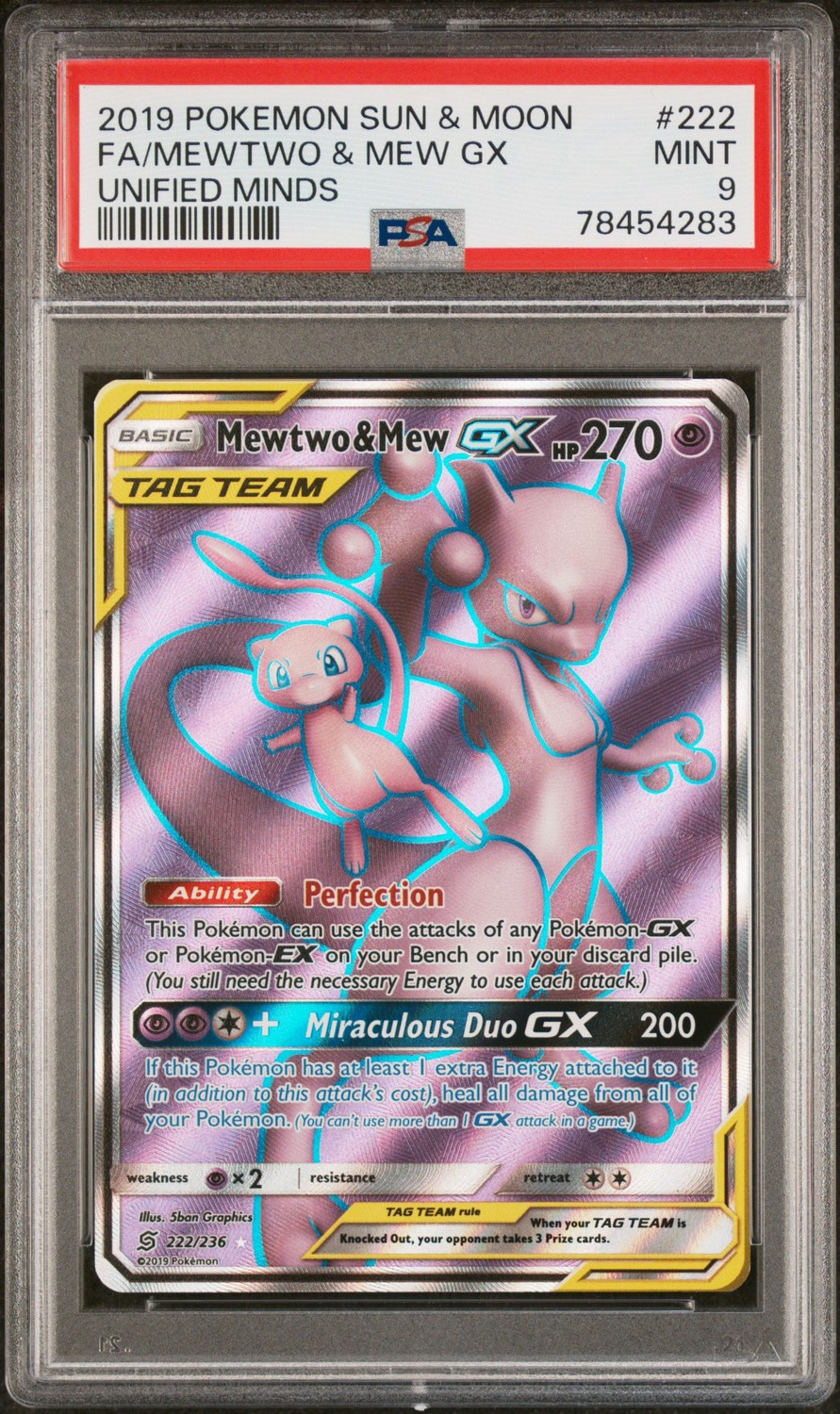 Mewtwo & Mew GX