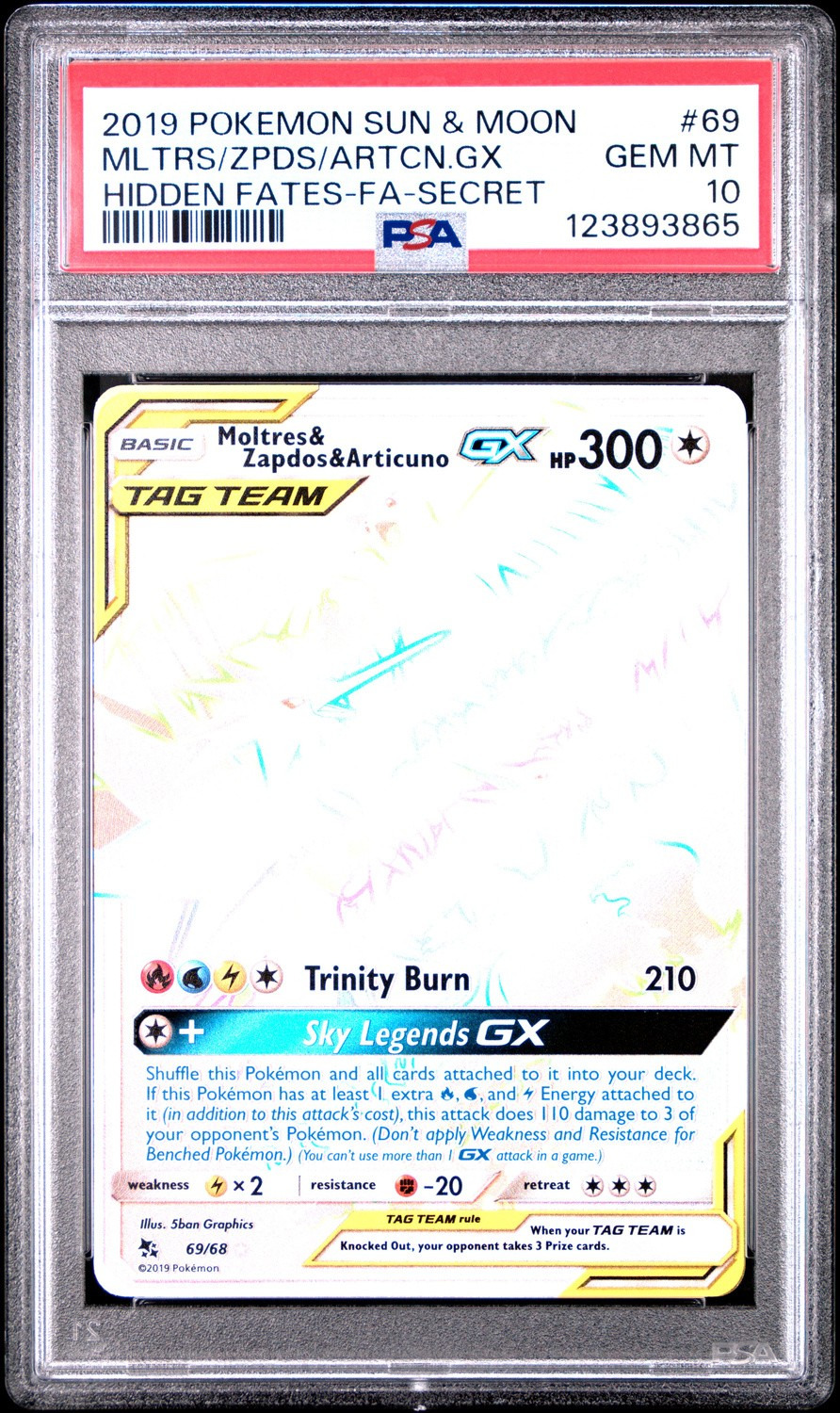 Moltres & Zapdos & Articuno GX