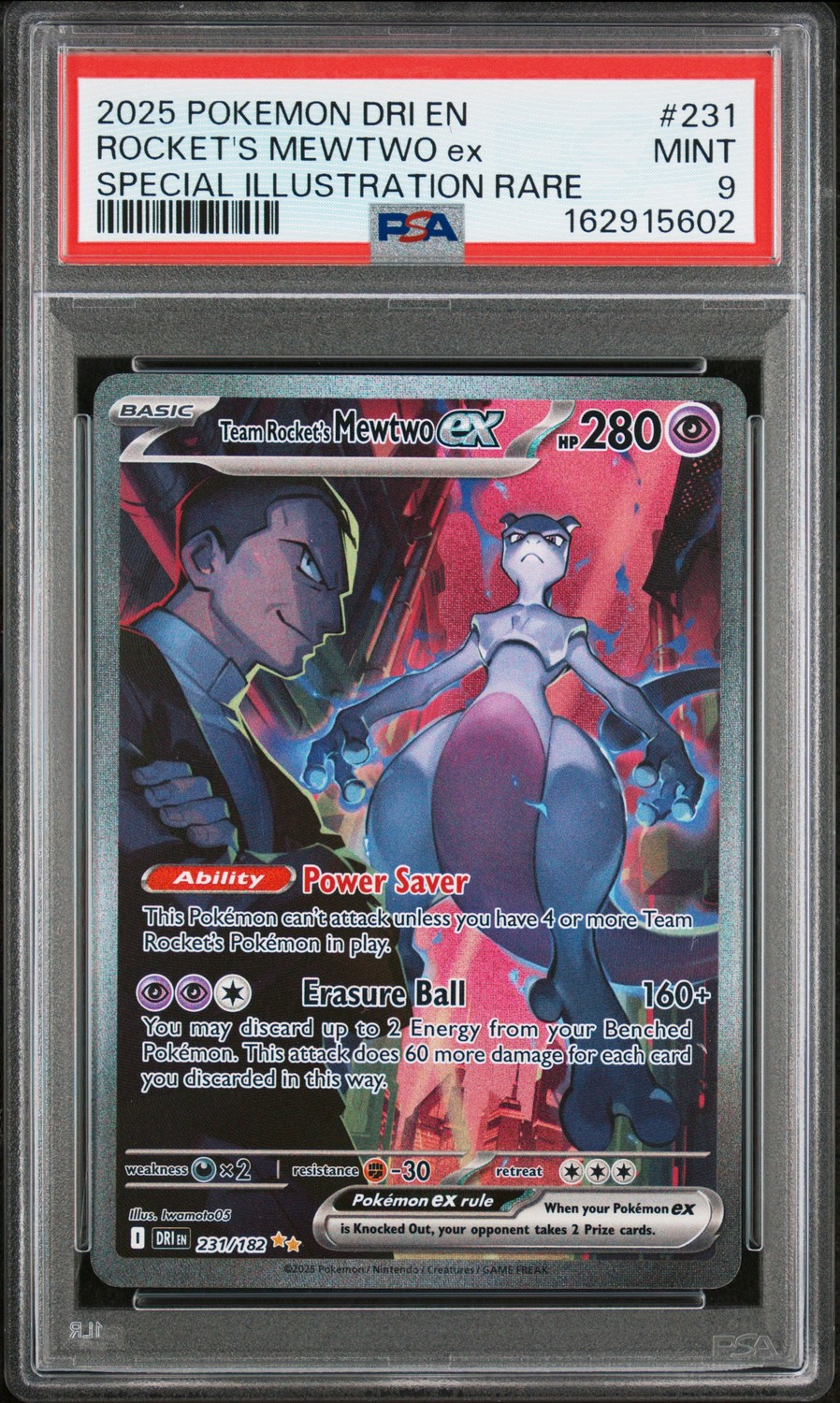 ROCKET'S MEWTWO ex