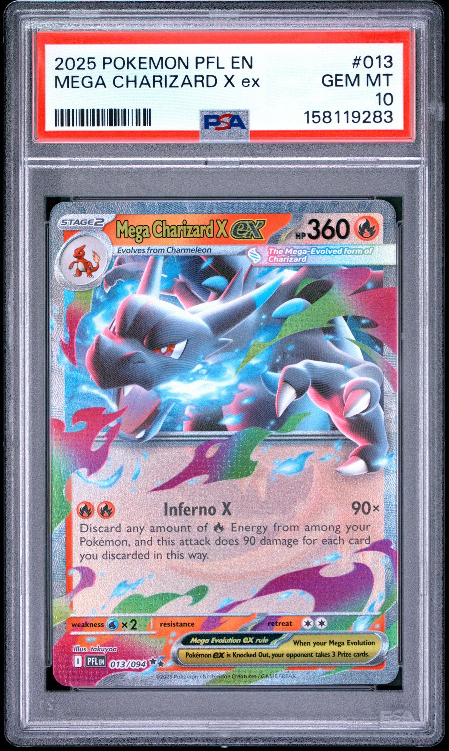 MEGA CHARIZARD X ex