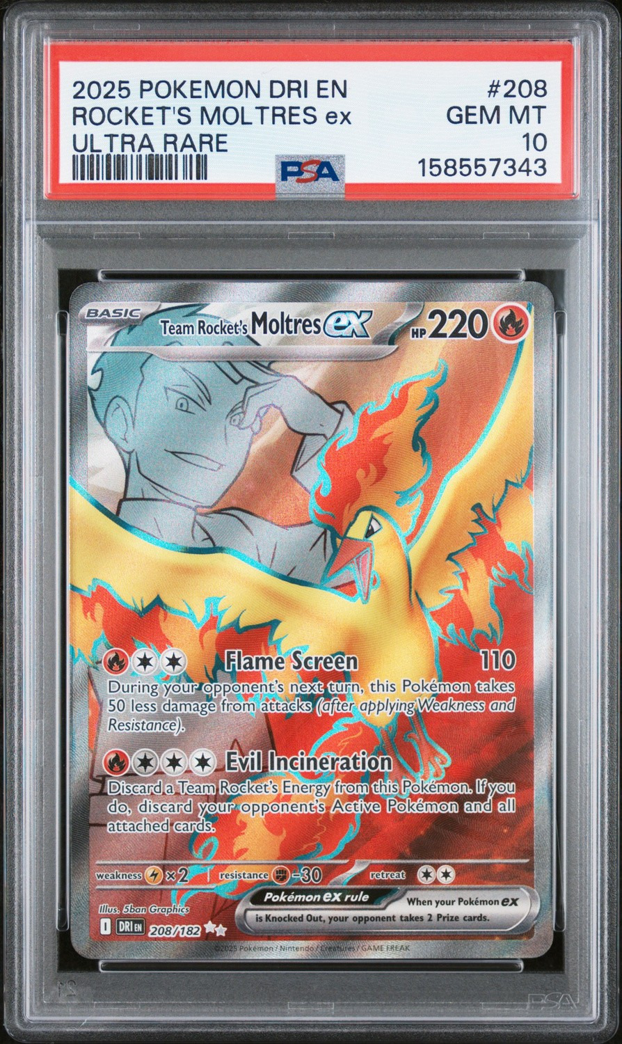 ROCKET'S MOLTRES ex
