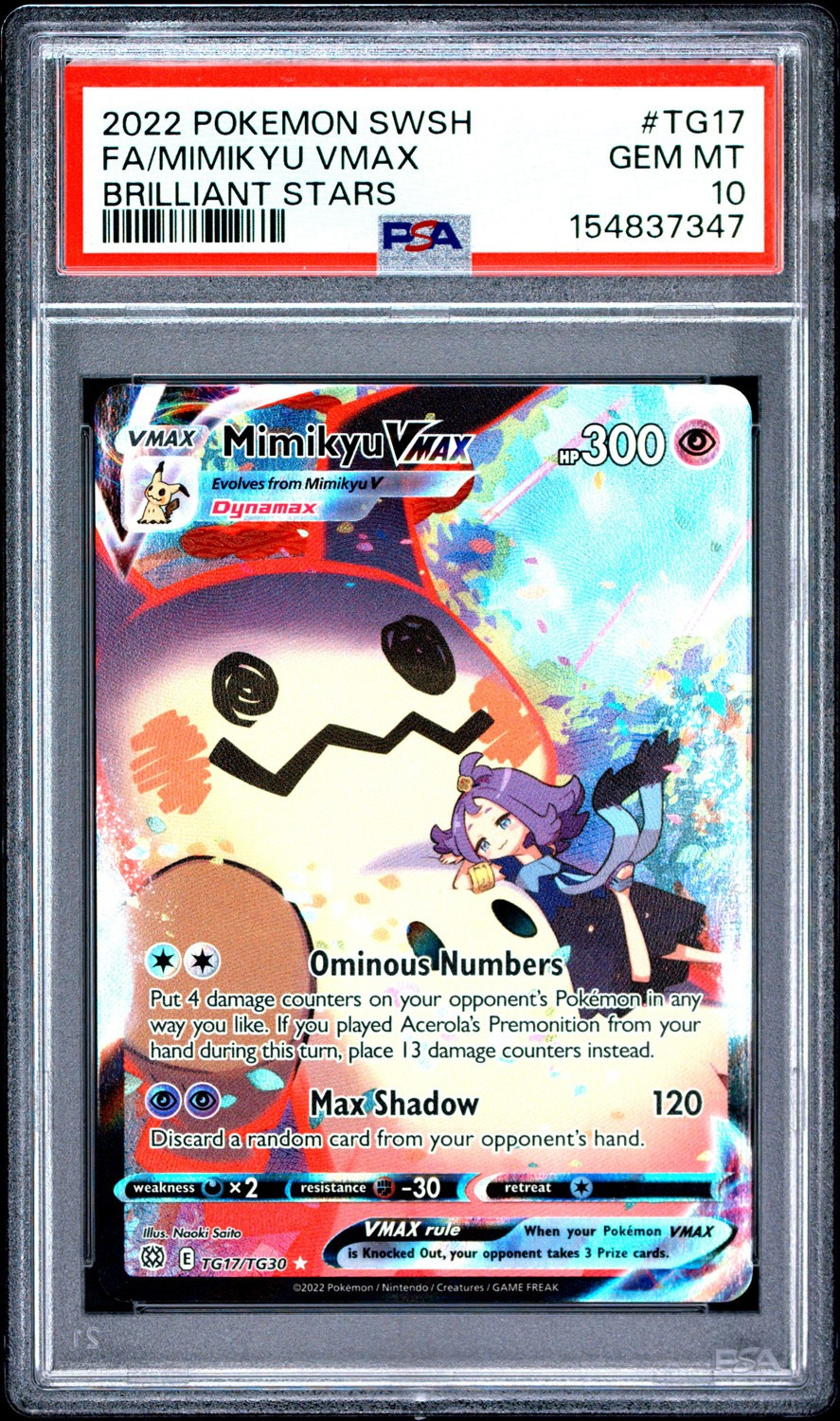 FA/MIMIKYU VMAX