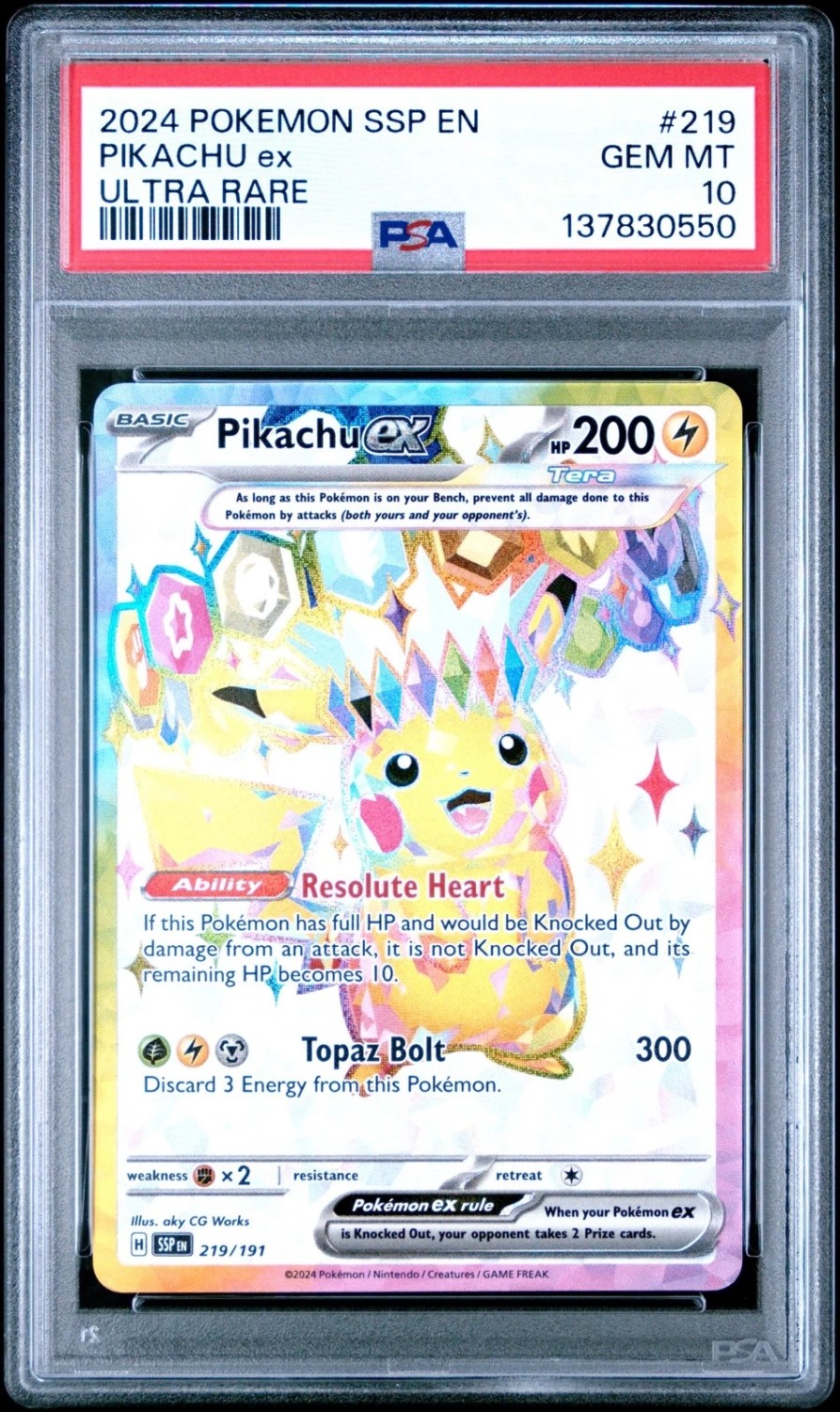PIKACHU ex