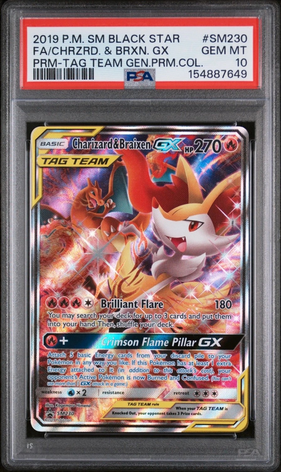 Charizard & Braixen GX