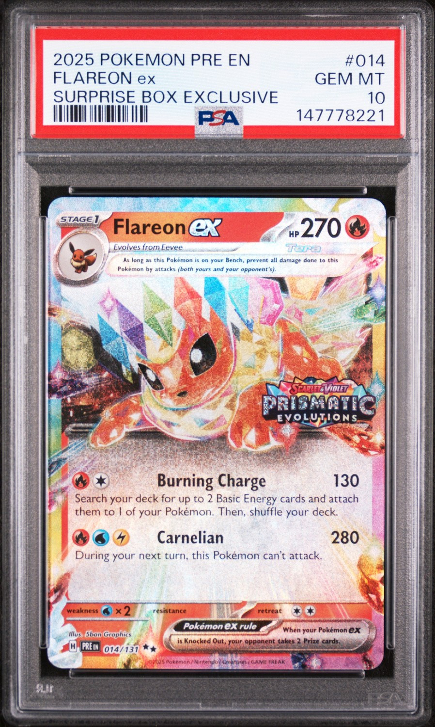 FLAREON ex