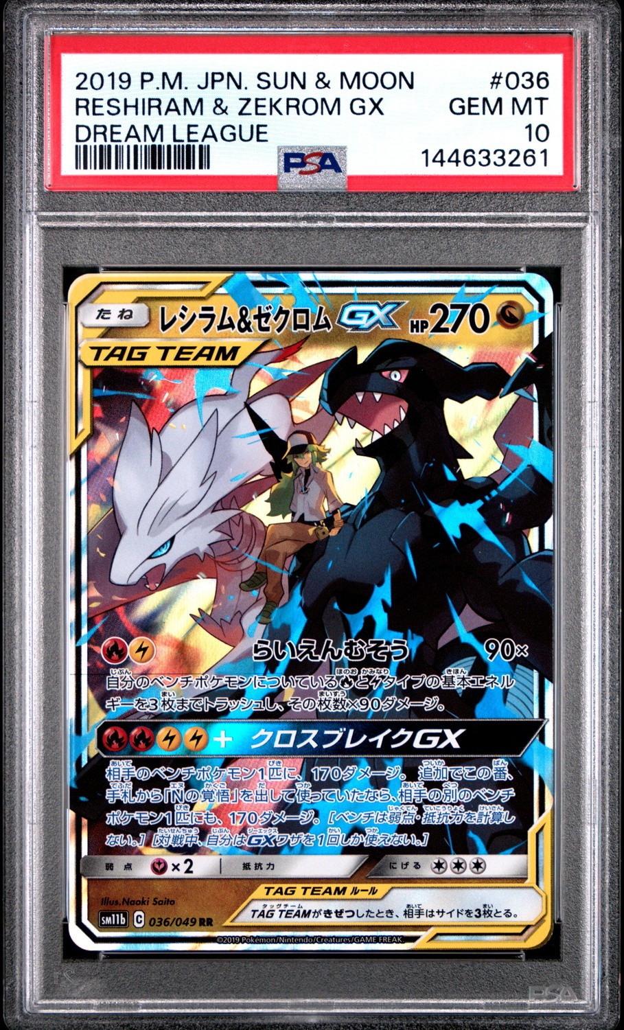 Reshiram & Zekrom GX