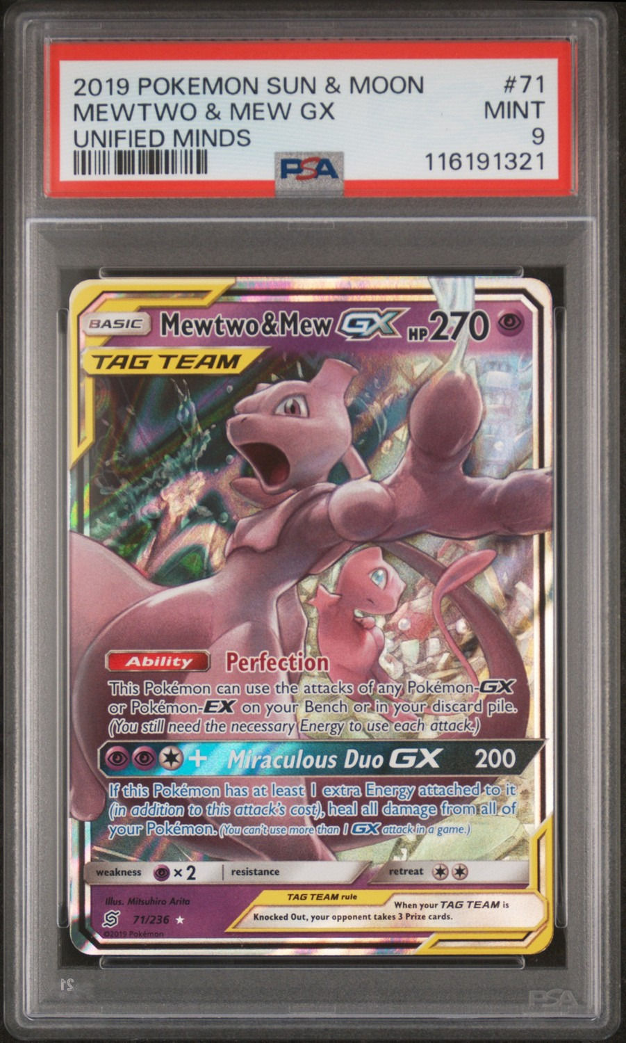 Mewtwo & Mew GX