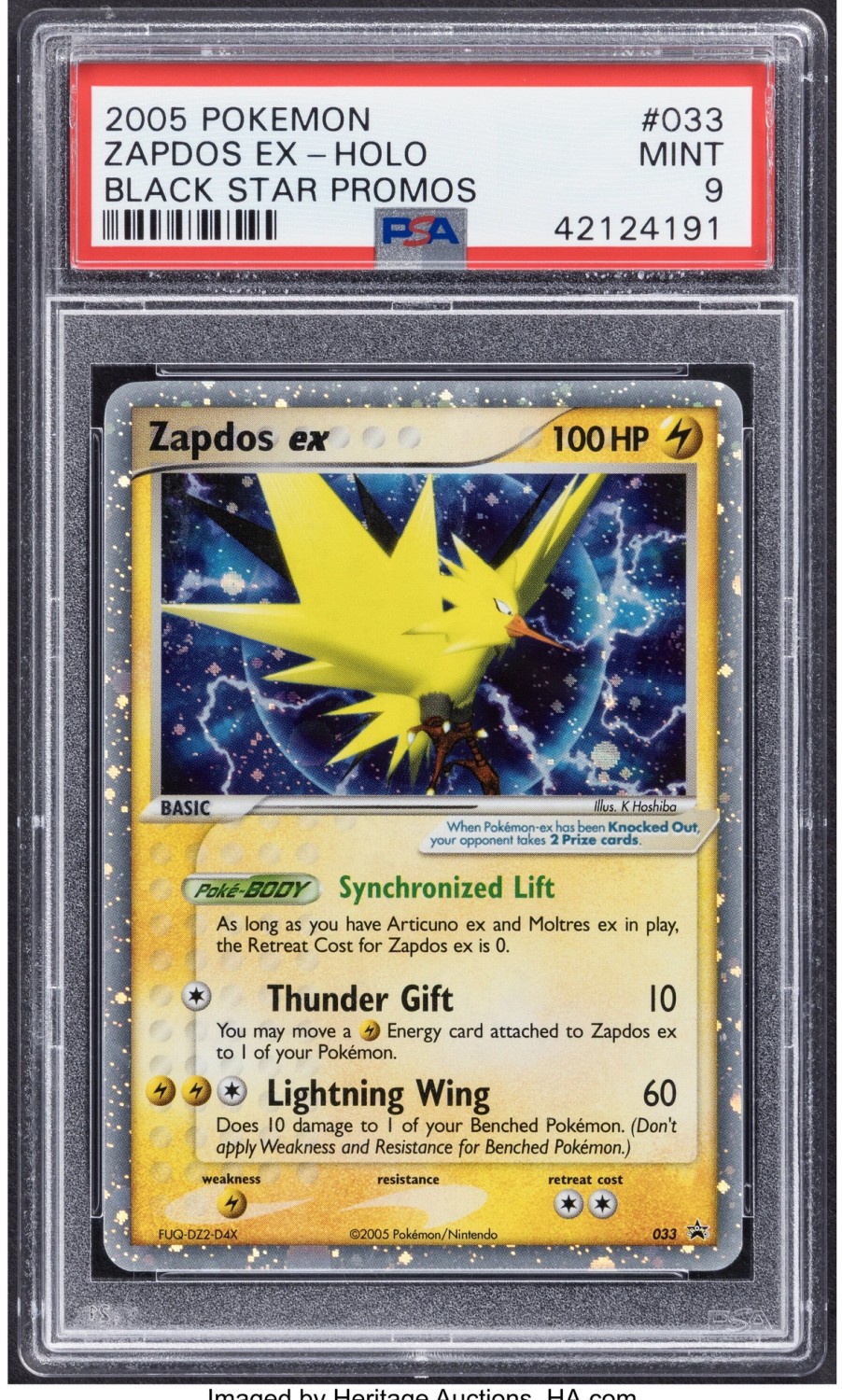 Zapdos EX