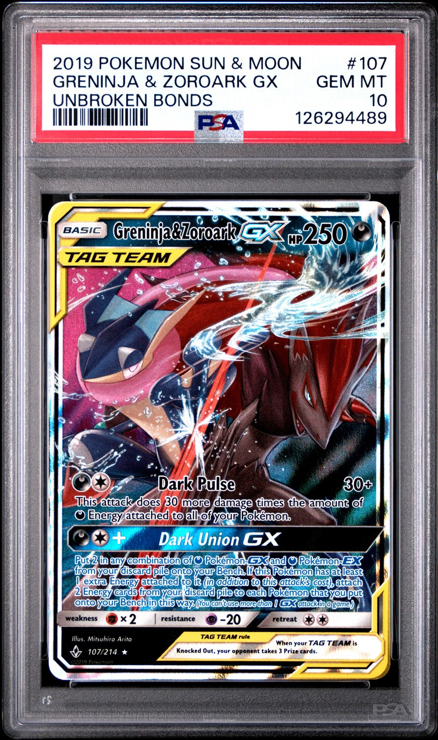 Greninja & Zoroark GX