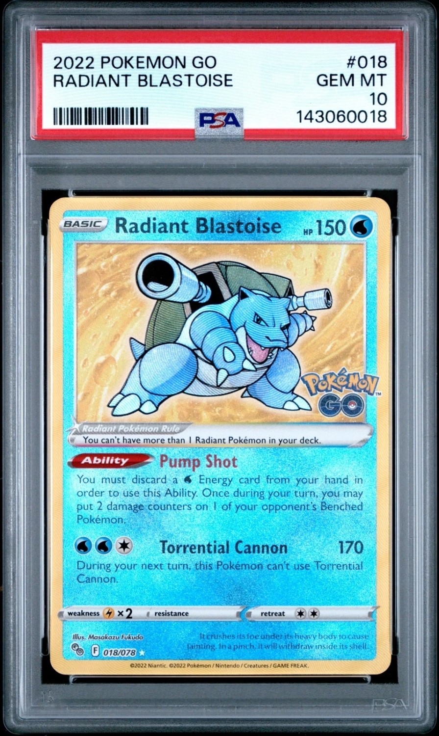 Radiant Blastoise