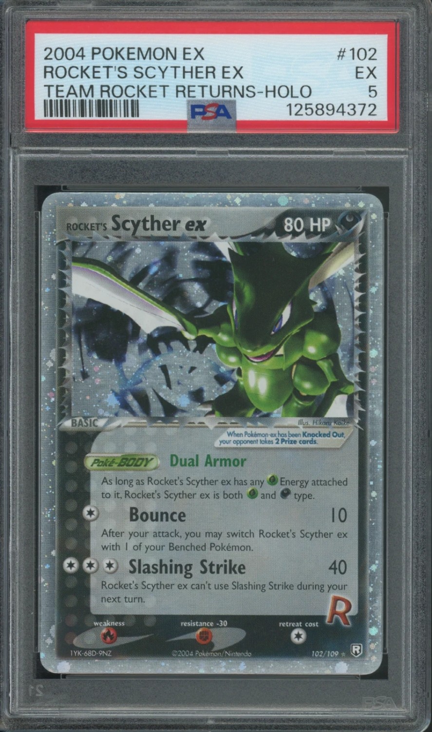 Rocket's Scyther EX