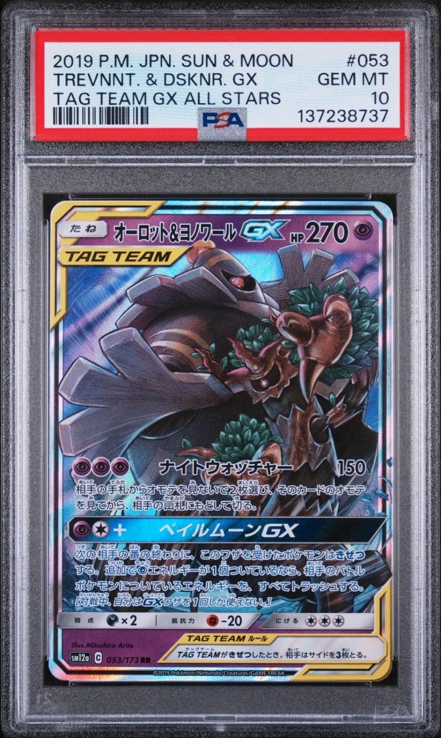 Trevenant & Dusknoir GX