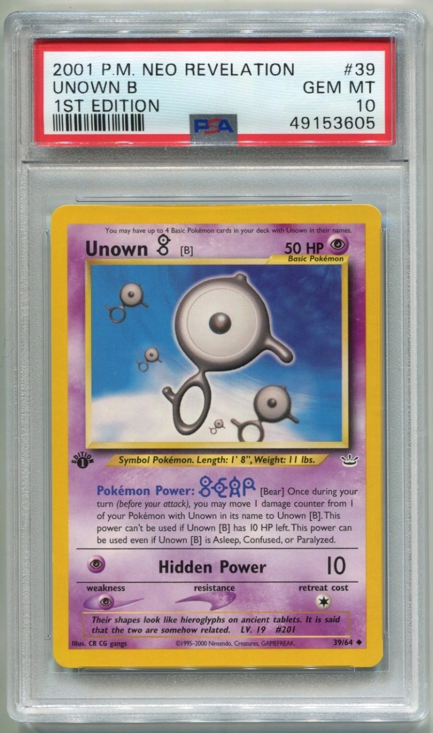 Unown B