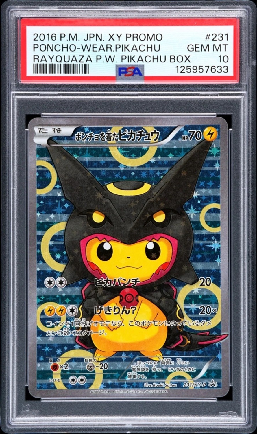 Poncho-Wearing Pikachu