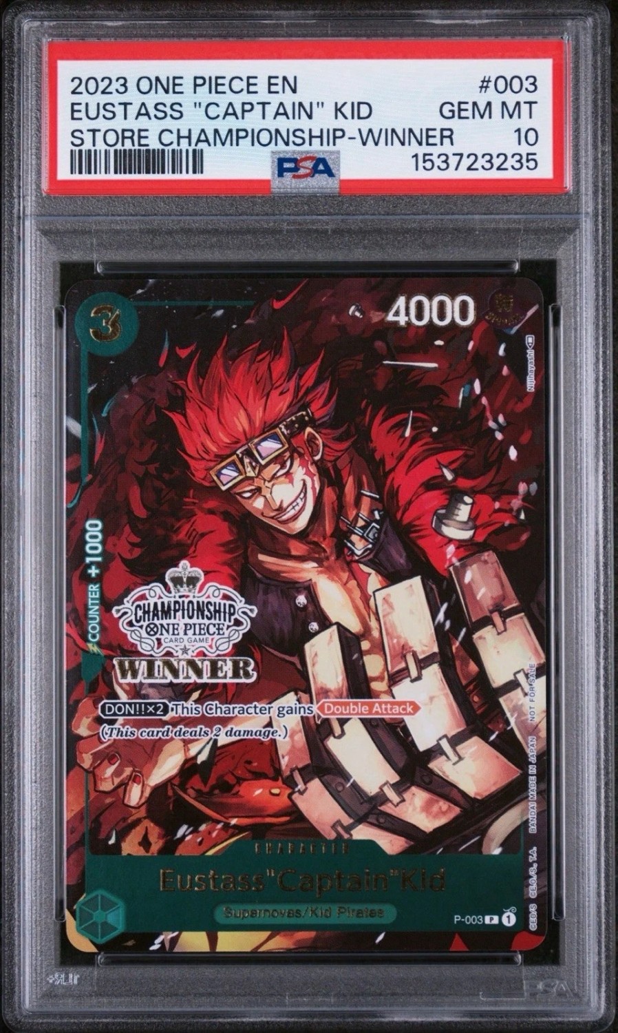Eustass "Captain" Kid